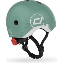 Scoot &amp; Ride And Helmet Reflective Bebek Kaskı Xxs-S Yeşil 181206-96497
