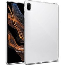 Pad X8A Kılıf Transparent Soft Şeffaf Honor Pad X8A ile Uyumlu Kılıf - Şeffaf