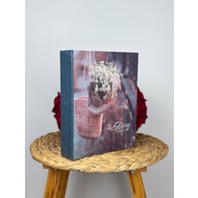 Albümü 10X15CM 200 Fotoğraf Kapasiteli Renkli Papatya Desenli Anı Albümü