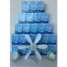 Lampist Ledli Pervanneli Ampul (Fan LED Ampul 6 Kanat) LP7377