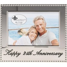 290064 4 x 6 Happy 25TH Anniversary Bilderrahmen