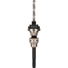 1 x Pro Q-Lock Adaptör, Sds Plus Yuvalı Quick Change Sistemi Için, Delik Testeresi Için (Metal, Plastik, 242 x 109 Mm, Profesyonel Aksesuar, Darbeli Matkap)