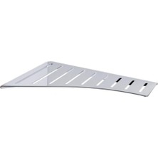 Banyo Krom Duş Rafı Krom Renk 30X203X305 mm Gri Tek Ebat BA3007 043 Cr