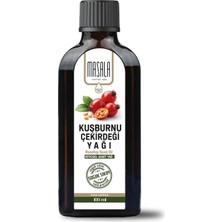 Kuşburnu Çekirdeği Yağı 100 Ml. (Soğuk Pres - Cam Şişe)