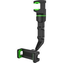 Multifonksiyonel 360° Derece Ayarlanabilir Araba Dikiz Ayna Montaj Telefon Tutucu Gps Telefon Tutucu