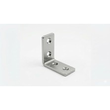 15X25 mm L Masa Gönye 10 Adet - Paslanmaz Çelik Köşe Birleştirici ve Mobilya Sabitleyici - Küçük Boy Metal Köşebent L Braket Seti