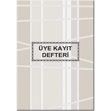 Cem Matbaa Üye Kayıt Defteri 40 Yaprak