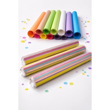 Nistabolje 30 Adet 50X70 cm Fon Kartonu 10 Renk(3 Rulo) Fon Kartonu