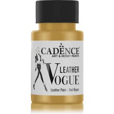 Cadence Leather Vogue Deri Boyası Metalik Lvm-04 Altın 50 ml