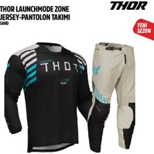 Thor Gri Siyah Jersey Pantolon Takımı