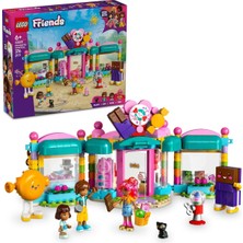LEGO Friends Heartlake City Şekerci Dükkanı 42649-6 Yaş ve Üzeri Kız ve Erkek Çocukları Için Mini Bebek Içeren Yaratıcı Oyuncak Yapım Seti, Doğum Günü Hediyesi (376 Parça)