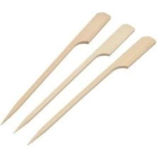 Bambu Golf Kürdan, 9 Cm, 100'LÜ Paket