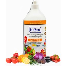 Bioxi® Sebze Meyve Yıkama Solüsyonu 1 Lt/hipokloröz Asit (Hocl) Bazlı (Alkolsüz)