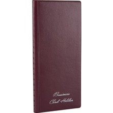 2k Kartvizit Albümü 4 Sıralı 160 Kartlık 12X26 cm