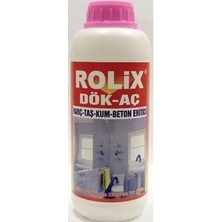 Lavabo Açıcı Gider Açıcı Rolix Harç Beton Kum Beton Eritci 1000 gr