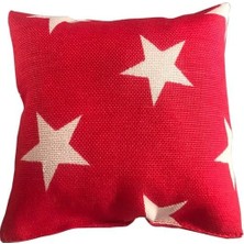 Amon Petshop Catnipli Yastık Yıldız Kırmızı 10X10 cm (Catnip Pillow)
