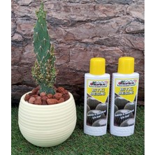 Ekodoğa Kaktüs Sukulent Besini Bitki Sıvı Gübresi Vitamini 225 ml 2 Adet