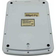 Hodbehod Fanuslu 500G 0.01G Hassas LCD Dijital Terazi