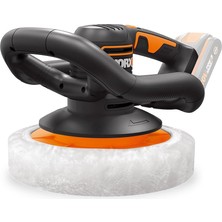 Worx WX856.9 20VOLT 254MM Şarjlı Orbital Polisaj Makinesi (Akü Dahil Değildir)