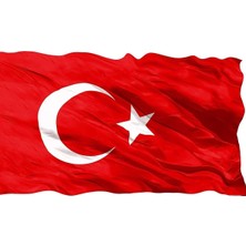 Aee® Türk Bayrağı 50X75 cm – Kalın Alpaka Kumaş – Dayanıklı, Renk Solmaz, Çift Dikişli Türk Bayrağı 𐱅𐰇𐰼𐰚