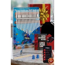 Midex KLX-640 Okyanus Cam Kalimba 17 Tuşlu Full Set
