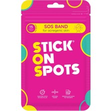 Stıck On Spots Sos Band Sivilce/akne Bandı 15 Parça