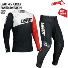 Leatt Beyaz Siyah Jersey Pantolon Takımı