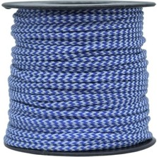 Mg Ropes Bileklik,outdoor ve Hobi Paracord Ip 2 mm No:19 30 Metre Makara Mavi Beyaz