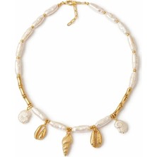 Charmlucky Deniz Charm Inci Kolye