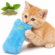 Madpet Catnip Kedi Oyuncağı Mavi – Sesli Peluş Kedi Oyuncak, Isırınca Ses Çıkaran Plush Cat Toy, Yumuşak Dayanıklı Mini Boy Kedi Oyuncağı, Kediler Için Eğlenceli Oyuncak