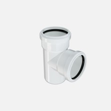 Hakan Boru 75X75 mm Çatal 87 Pvc (7'li Paket)
