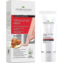 Herbaderm Ayak ve Topuk Çatlaklarına Karşı Bakım Kremi Argan Yağlı 60 ml
