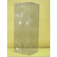 Hobı Şeffaf Asetat Kutu 10'lu - 5X5X20 cm