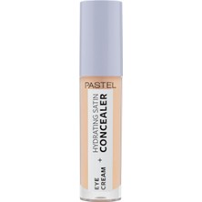 Pastel Eye Cream + Hydrating Satin Concealer - Göz Kremi + Göz Altı Kapatıcısı, 65 Honeybun, 4,3 ml