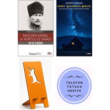 İnkılap Kitabevi Mustafa Kemal ve Kurtuluş Savaşı - Metin Aydoğan + Kuzey Işıklarının Şarkısı + Telefon Tutucu