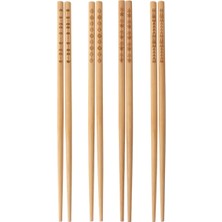 Antagen Ikea Trebent Yemek Çubuğu Çin Japon Yemek Çubuğu Bambu Chopstick 4 Adet x 1 Paket