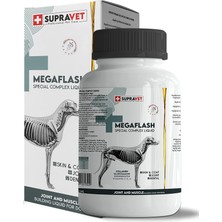 Supravet Köpekler Için Eklem ve Kas Geliştirici Likit Megaflash +Xxl 500 ml (Special Complex Liquid)