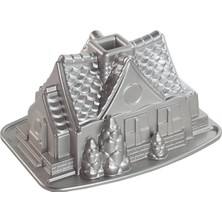 Nordic Ware Pişirme Kalıbı, Alüminyum Döküm, Gümüş, 13X25X19,1 cm