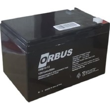 Orbus 12V 12 Amper Agm Akü Ebatlar: 150X97X95MM