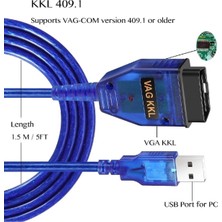 Vag Com 409.1 Vw Audı Seat Araç Tespit Teşhis USB Kablo Tarayıcı