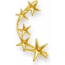 Charmlucky Çelik Yıldız Earcuff