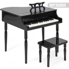 Çocuk Için Ahşap Piyano BP30BK Nota Sehpası ve Tabure Hediyeli