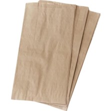 Gizpak Şamua Kraft Kese Kağıdı Çizgili 500GR 15X28X8 100 Adet
