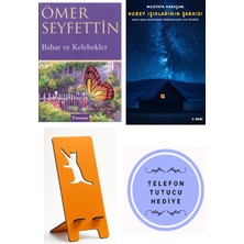 İnkılap Kitabevi Bahar ve Kelebekler - Ömer Seyfettin + Kuzey Işıklarının Şarkısı + Telefon Tutucu