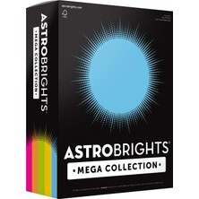 Astrobrights Mega Koleksiyon, Renkli Karton, "brilliant" 5 Renk Çeşitli, 320 Yaprak, 8.5 Inç x 11 Inç - Daha Fazla Sayfa (91687), Çeşitli