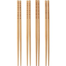 Ikea Trebent Yemek Çubukları, 4 Çift, Bambu