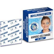 Kurmed Optik Kapatıcı Göz Bandı - 20 Adet Erkek