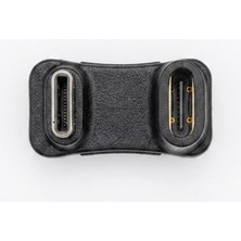 Mucize Type-C Erkek-Dişi 180 Derece U Şekilli Dirsek Adaptör
