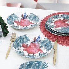 Keramika Owl Pasta Tabağı 21 cm 6 Adet - 17718