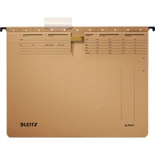Leitz Alpha Askılı Dosya, Telli, A4, Kese Kağıdı Rengi, 10'lu Paket, 19143000